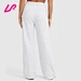 straight leg fleece sweatpants